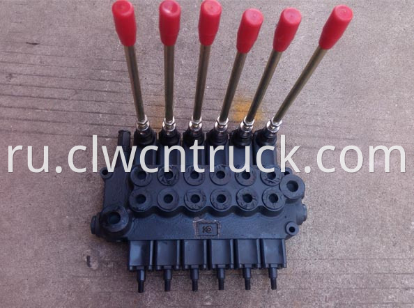 multi-way valve for garbage trucks